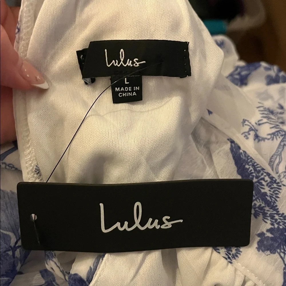 Lulus Float to You White Floral Print Halter Tiered Midi Dress